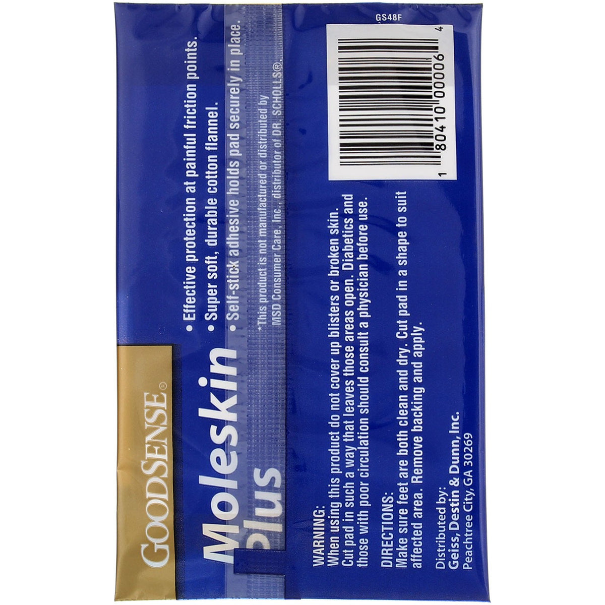 Moleskin Plus Blister Relief Sheets - 3 Pack (12 Count)