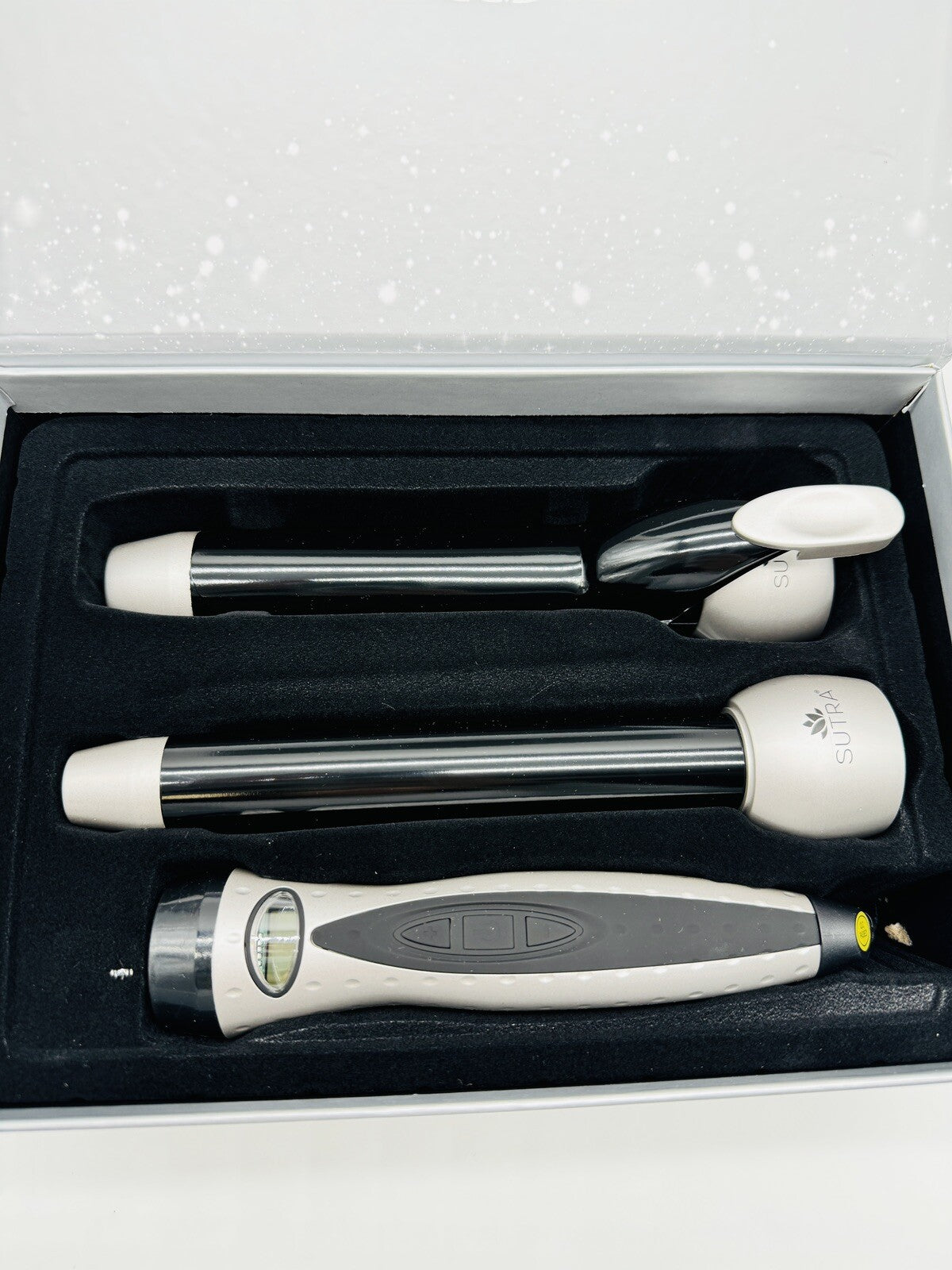 Hair Curling Iron Set with Interchangeable Tourmaline Ceramic Barrels