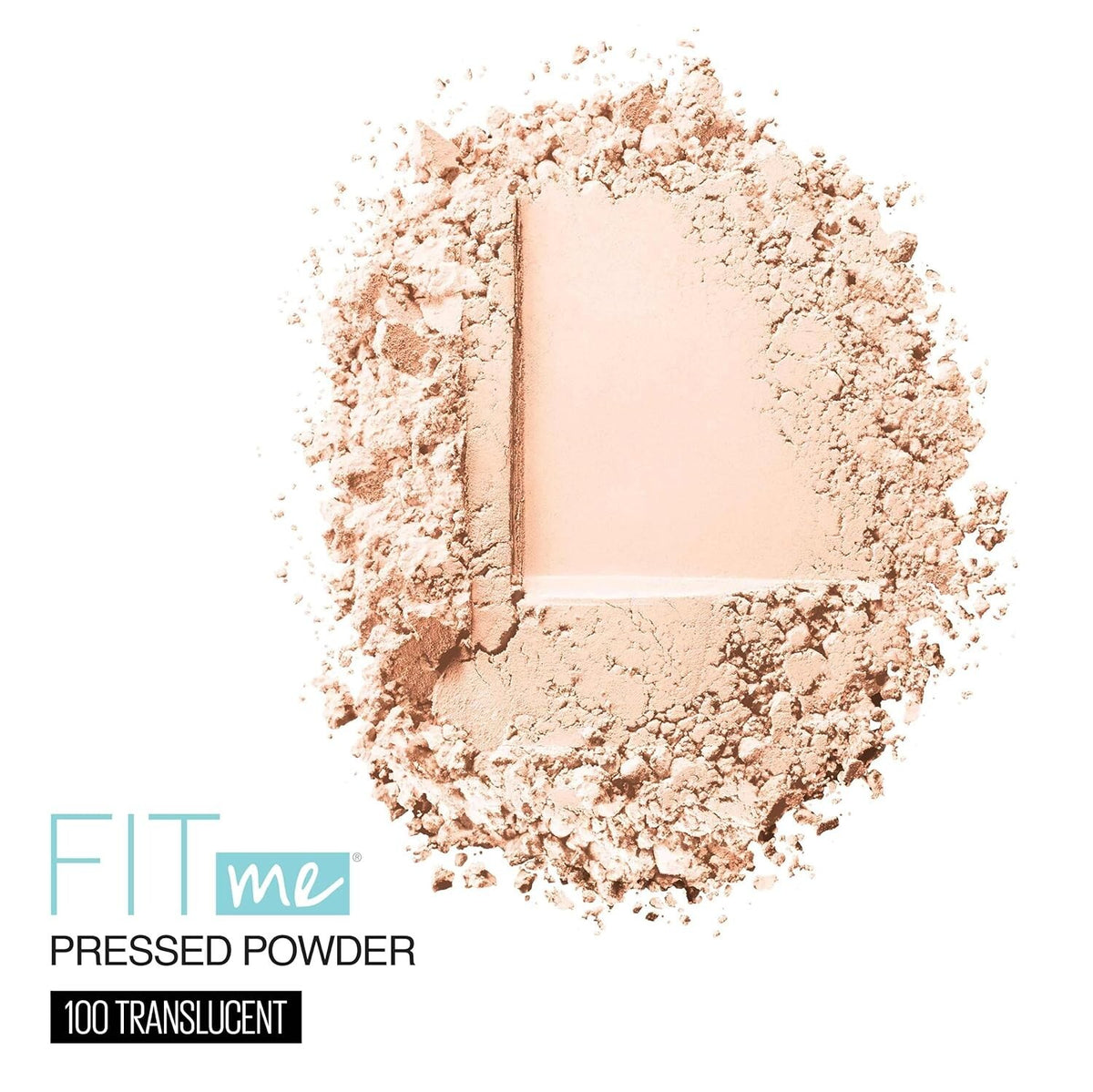 Maybelline Fit Me Matte Poreless Pressed Face Powder Translucent #100