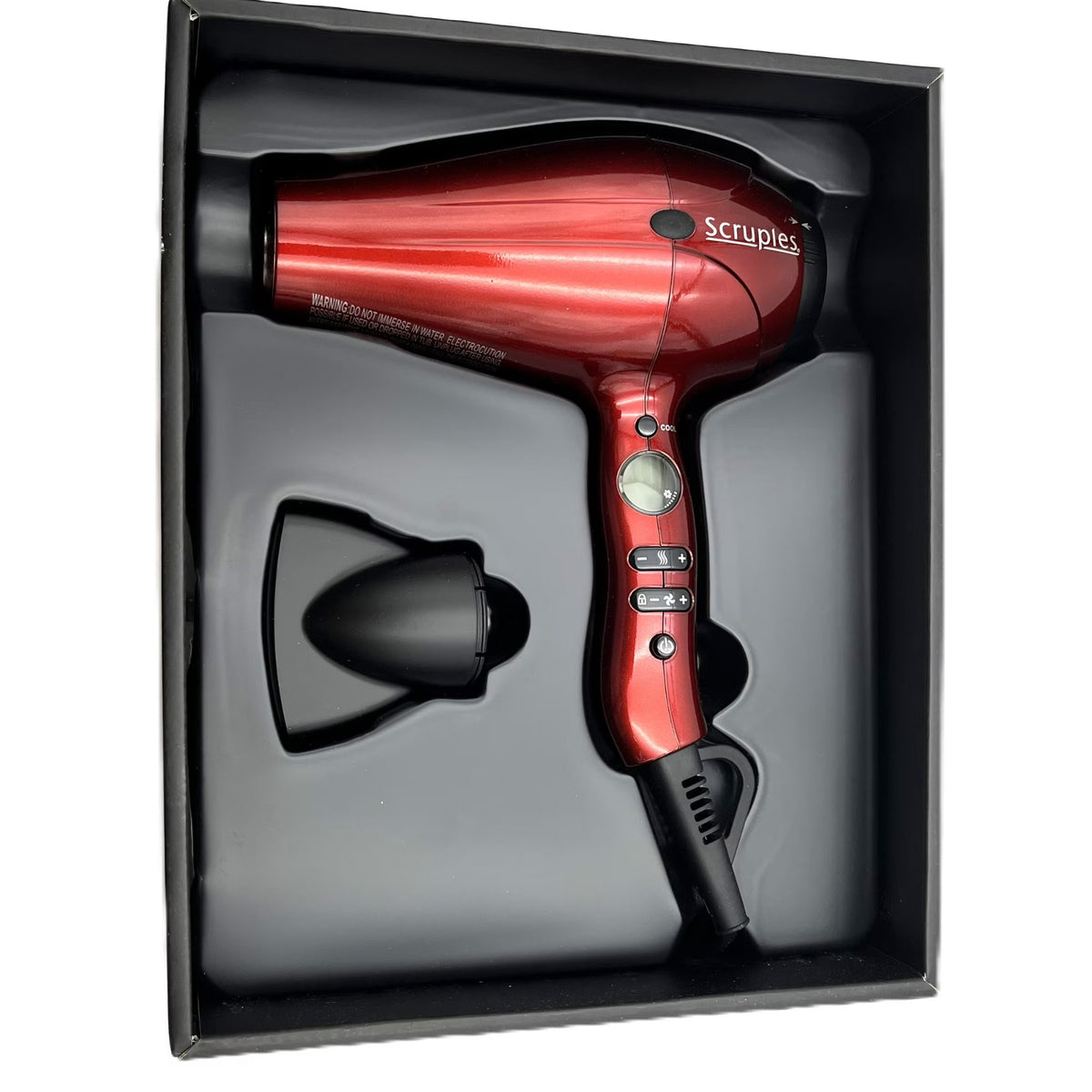 Professional Hair Dryer with Infrared & Ceramic Technology - 1875W, Frizz Control, Color Preservation