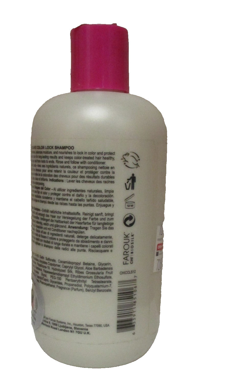 Color Lock Shampoo for Color-Treated Hair - 12 fl oz | Gentle Cleansing & Nourishing