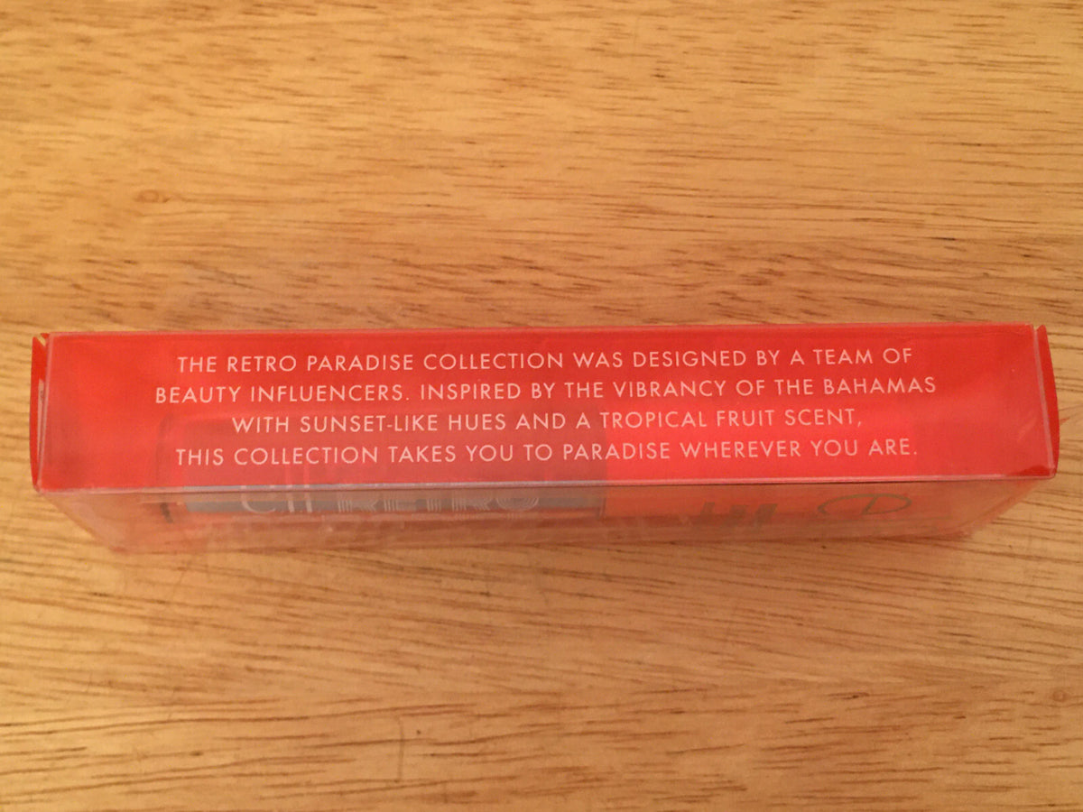 Women’s Retro Paradise Lip Gloss Set - 3 Vibrant Shades
