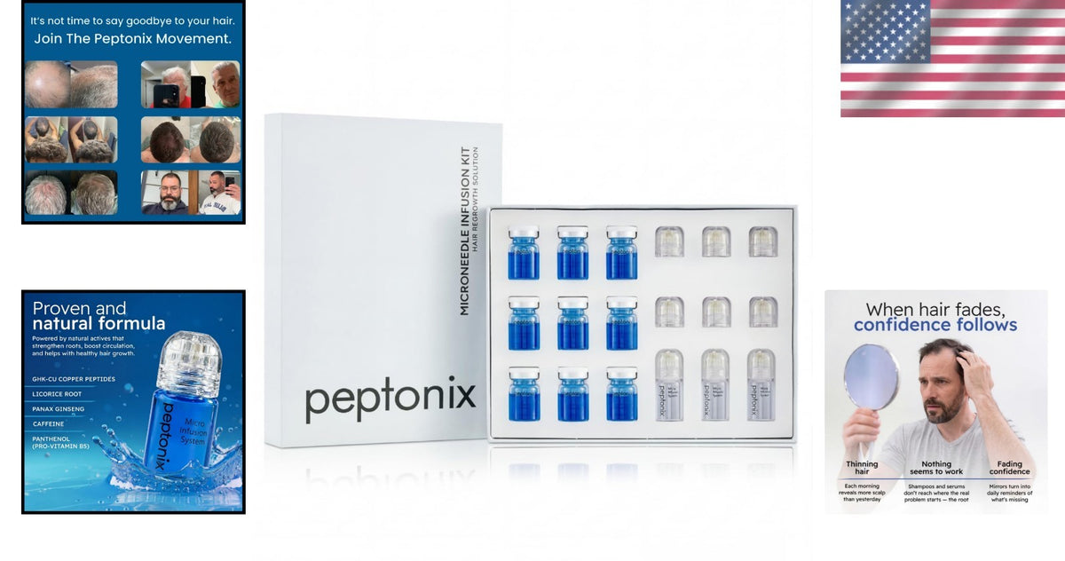 Copper Peptide Serum System - For Fuller-Looking, Thicker-Looking