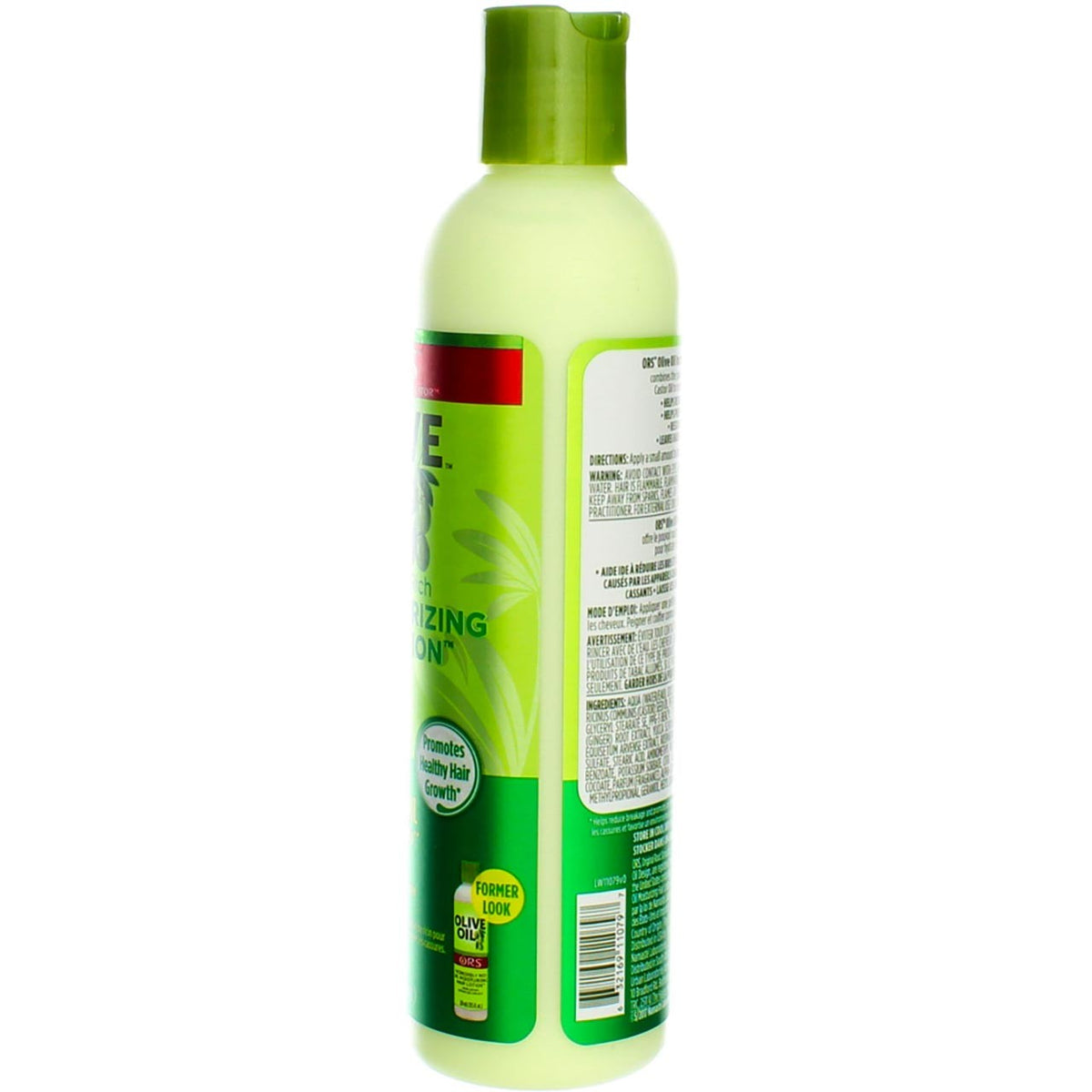 Olive Oil Hair Lotion with Castor Oil - Moisturizing Hair Protectant, 8.5 fl oz