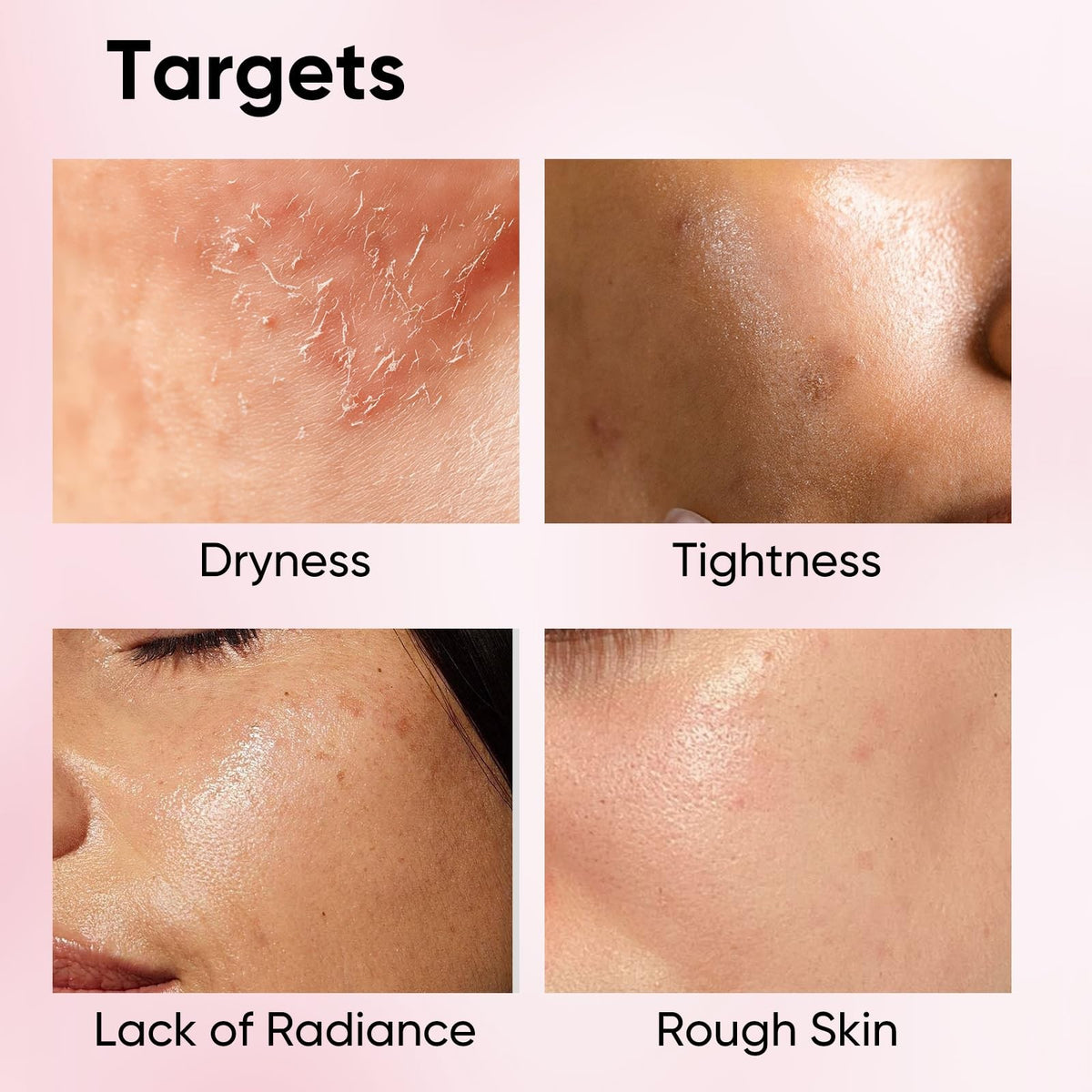 Hydrating Collagen Face Masks Pack of 10 for Deep Moisturization