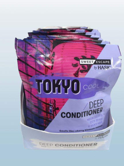 Neon Light Sign - Sweet Escape by Hask Tokyo Cool Deep Conditioner Pack of 12 - 1.75 oz