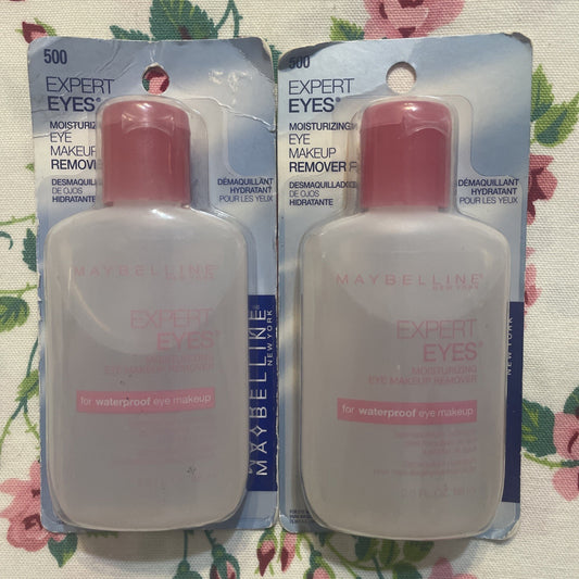 Maybelline Expert Eyes Waterproof Eye Makeup Remover 2.3oz - Moisturizing & Gentle