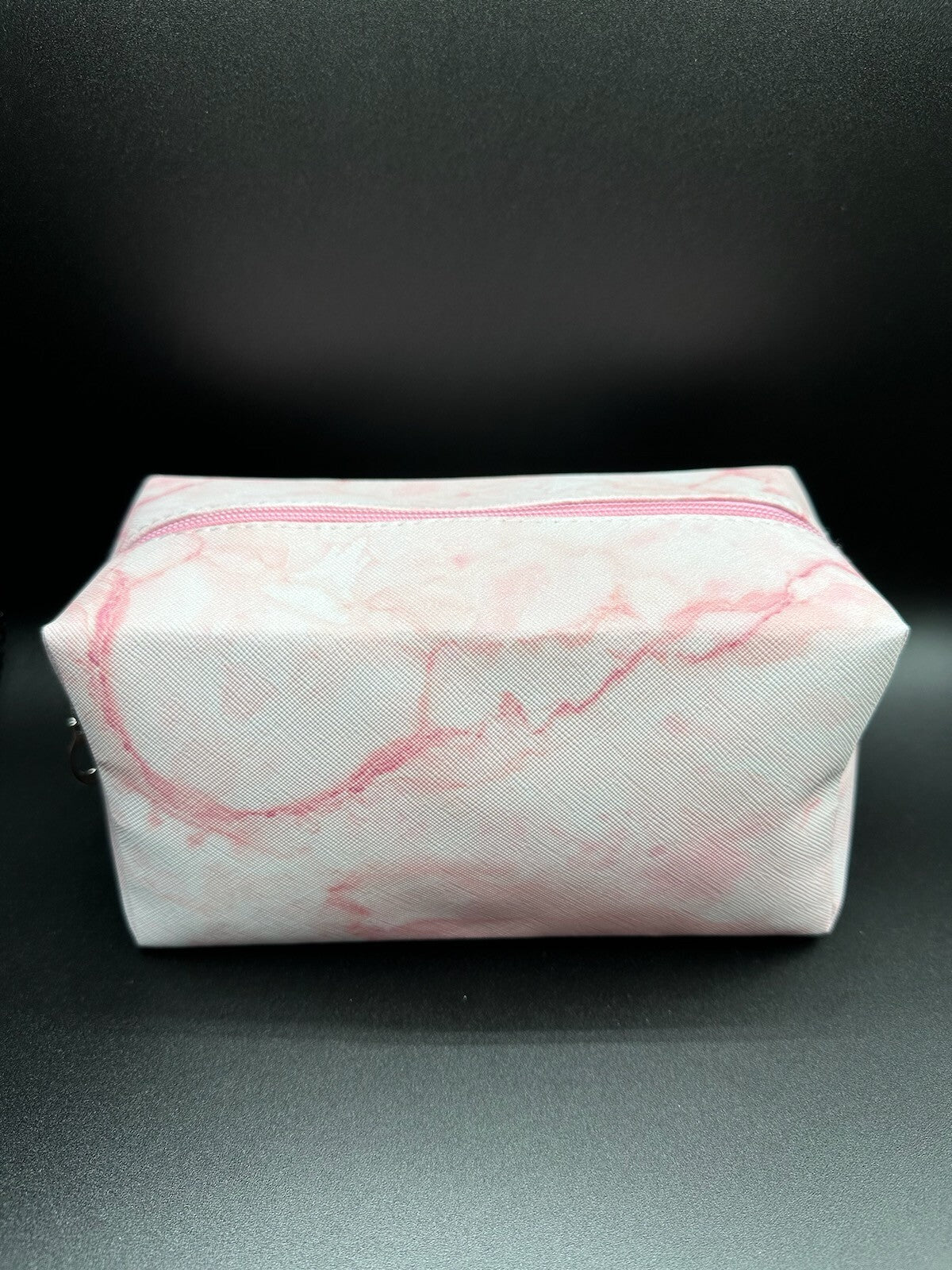 Pink Marbled Makeup & Cosmetic Accessories Bag
