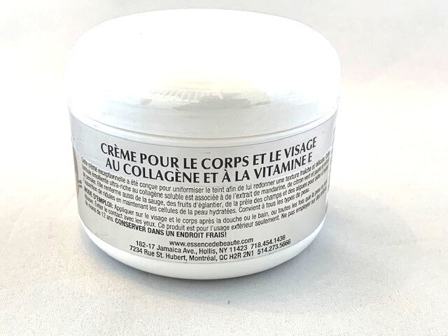 Collagen & Vitamin E Face & Body Cream - 8.0oz