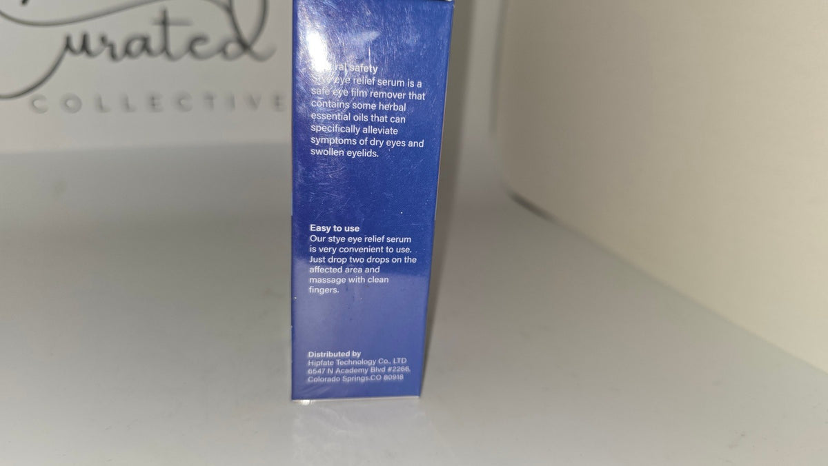 Stye Eye Relief Serum for Redness Swelling Itching 1 oz - Natural Herbal Formula