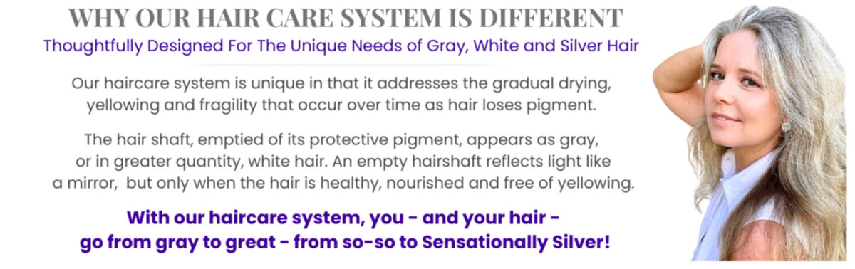 Sensationally Silver 3-Piece Gift Set – Premium Hair Care Trio for