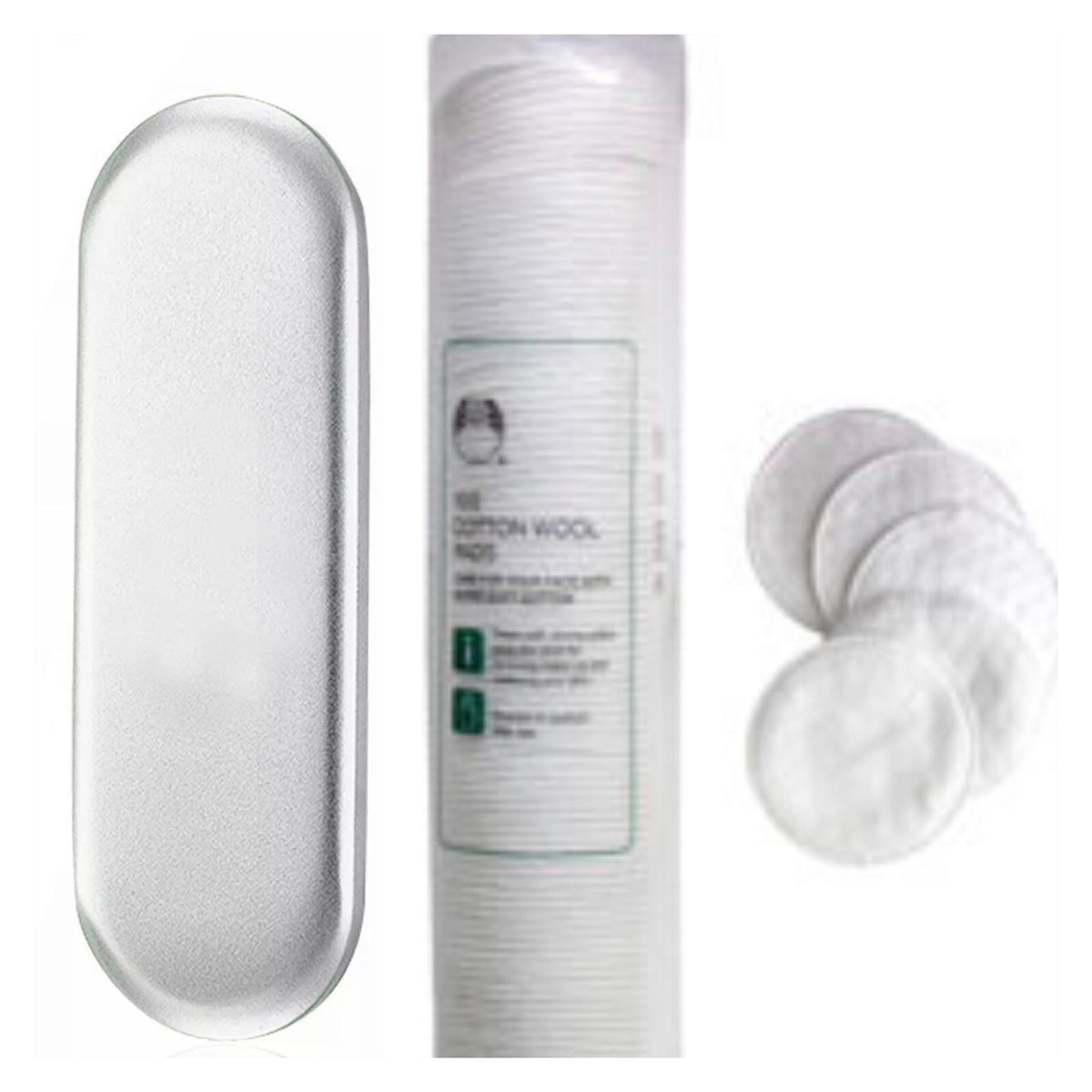 Blackhead Acne Removal Tool Kit with Pimple Extractors and Cotton Pads