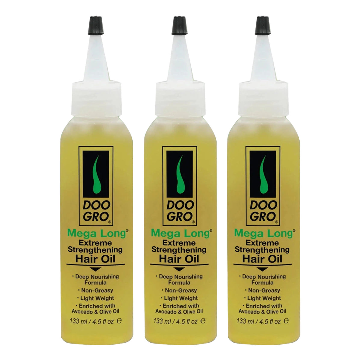 Doo Gro Mega Long Strengthening Hair Oil 4.5 fl oz - 3 Pack