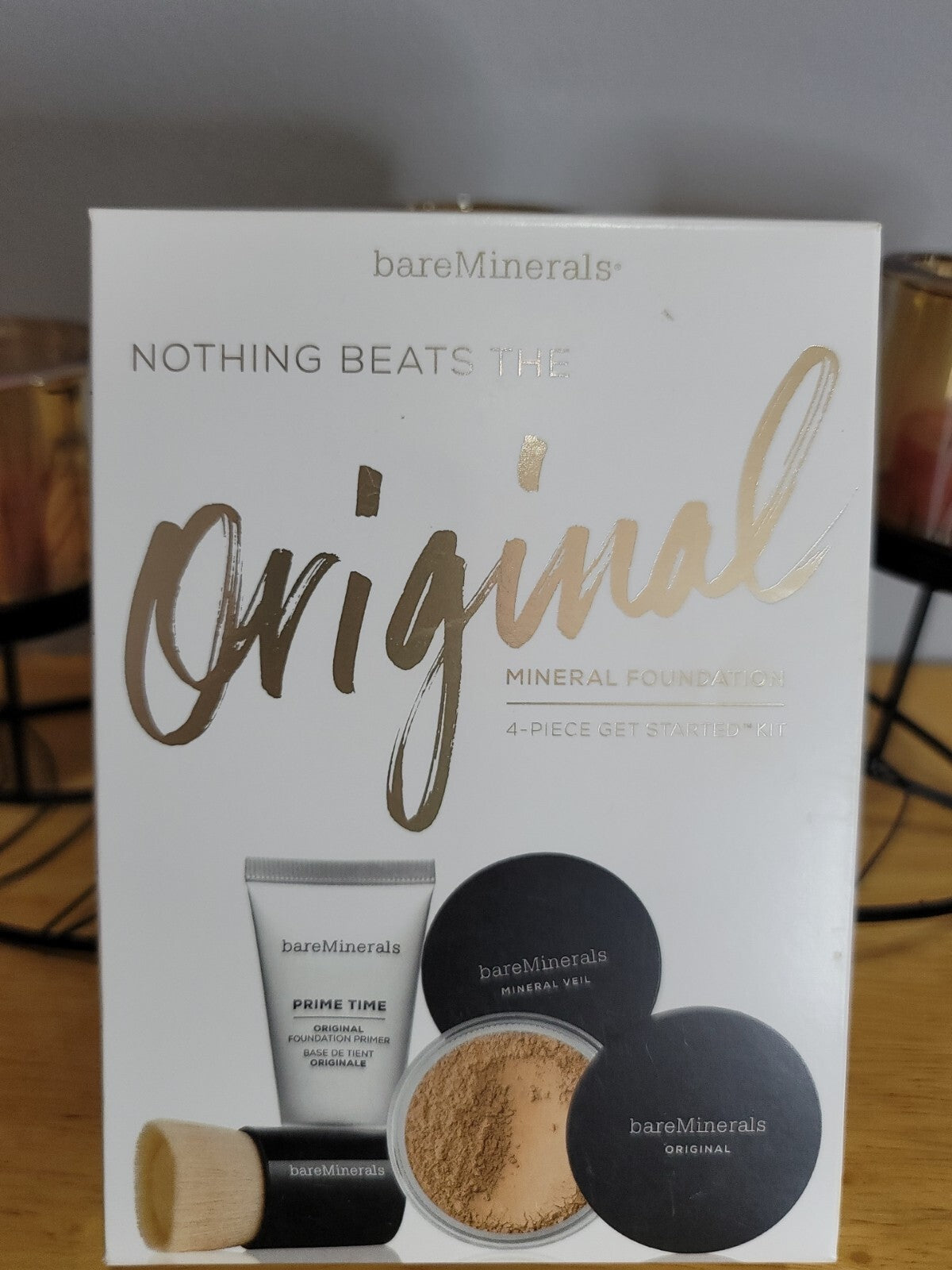 BareMinerals Medium Beige Mineral Foundation Starter Kit - 4 Pieces