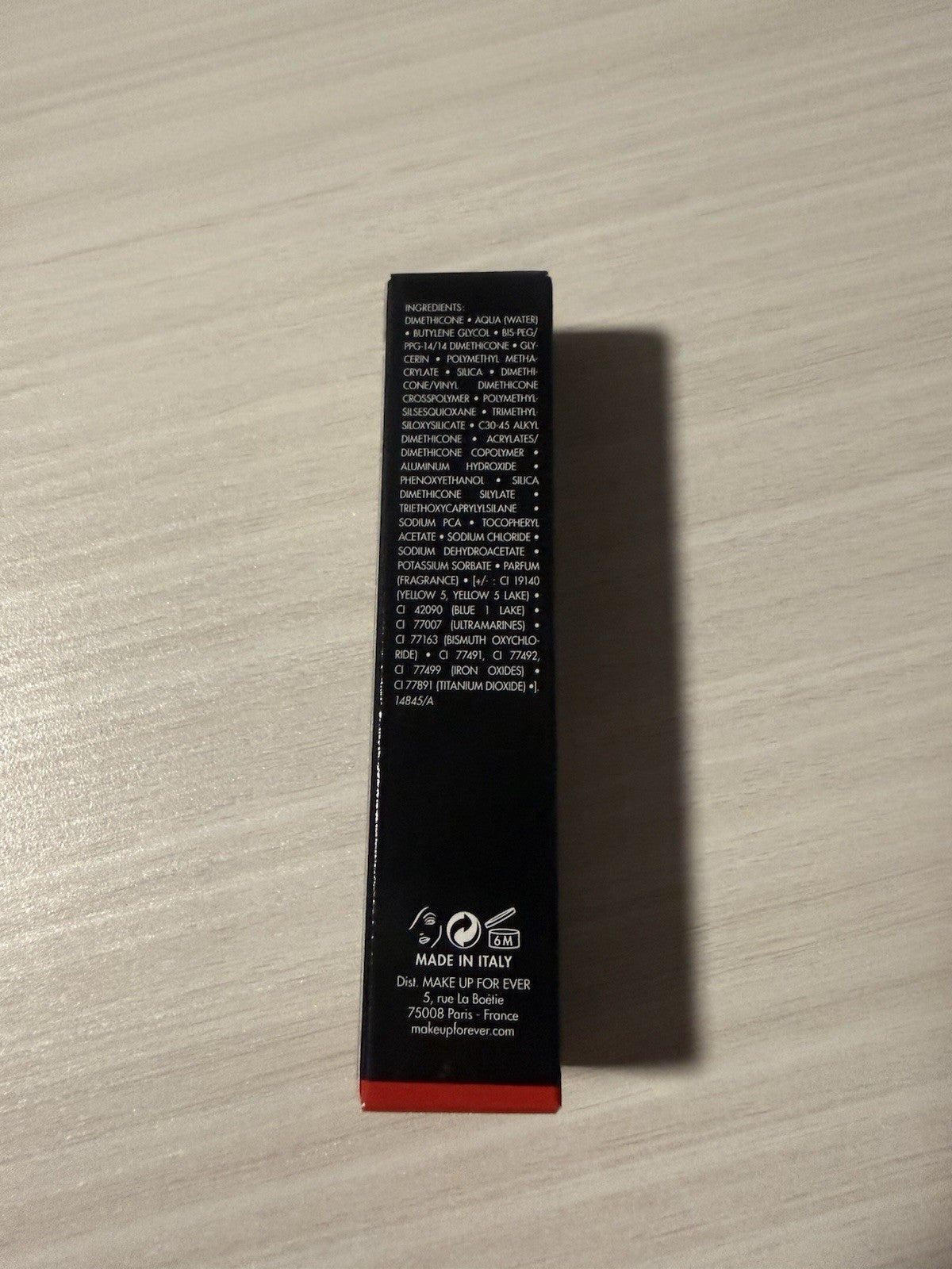 Make Up For Ever Matte Velvet Skin Concealer 2.5 Pink Beige Waterproof