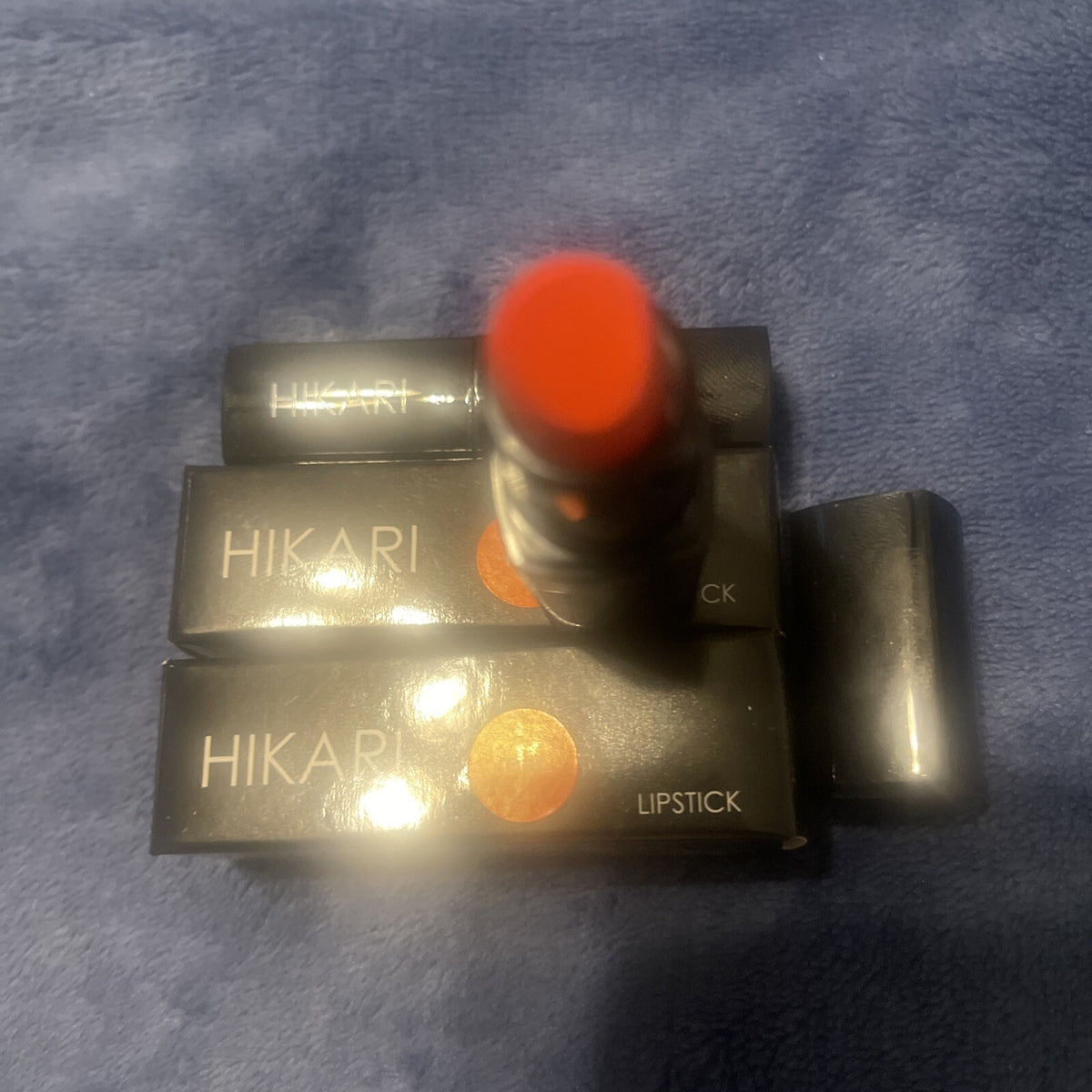 Hikari Lipstick Reef Shade NIB - 0.13 oz Each, Lot of 2