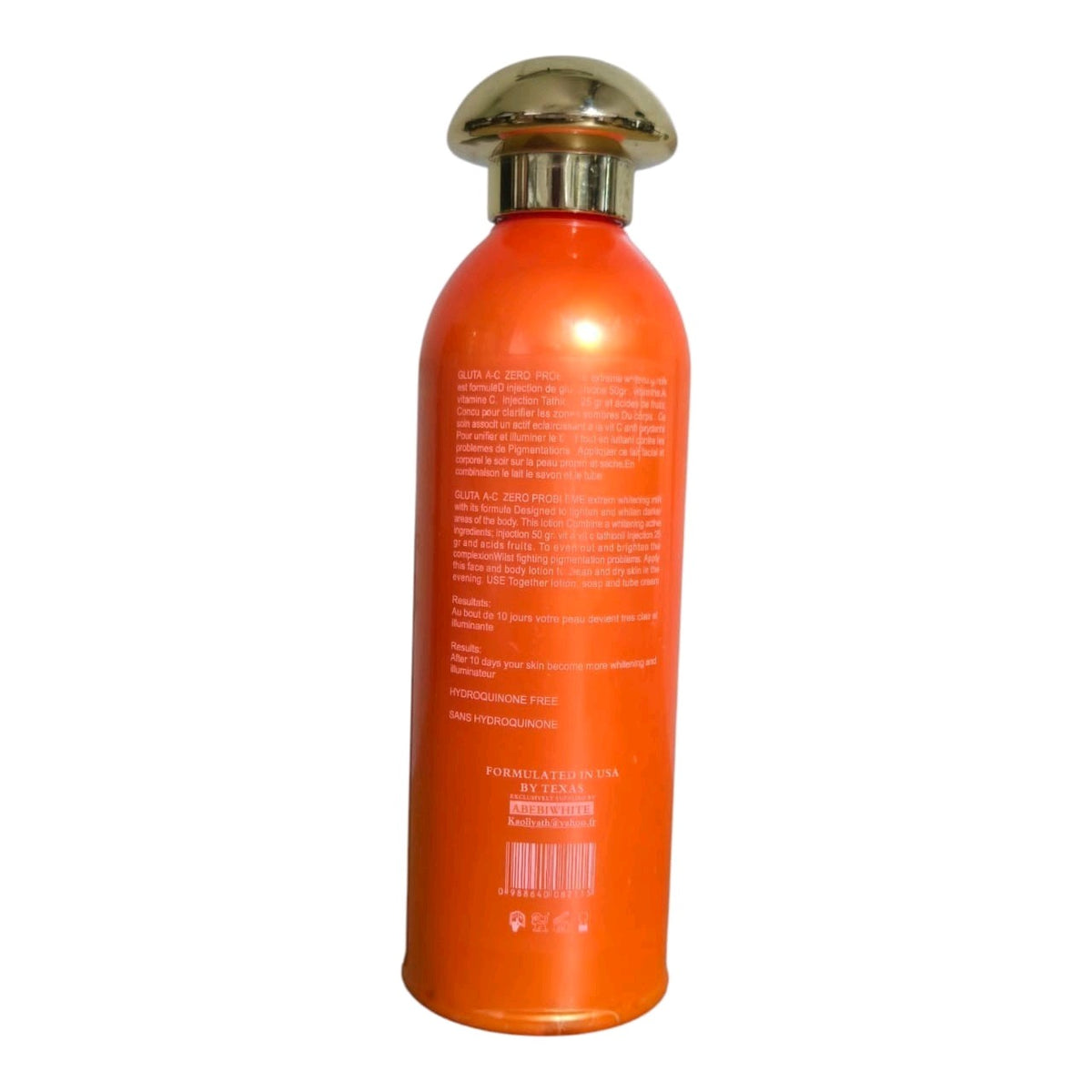Glutathione Skin Brightening Lotion 400ml - Strong & Hydrating