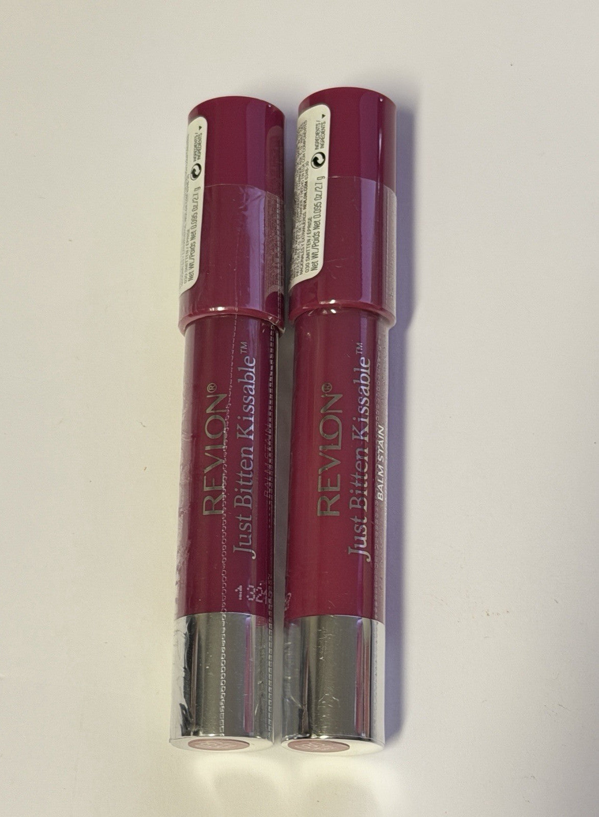 Revlon Kissable Balm Stain 030 Smitten - 2 Pack Lip Color & Tint