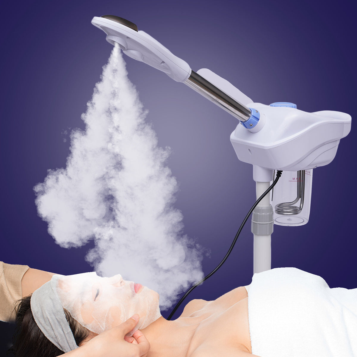 750W Professional Facial Steamer Skin Ozone Salon Spa Beauty Care