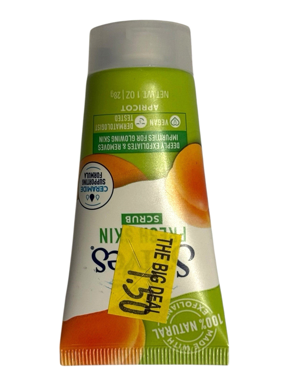 St. Ives Fresh Skin Scrub (Apricot) 10-Pack of 1 oz Bottles, 100%
