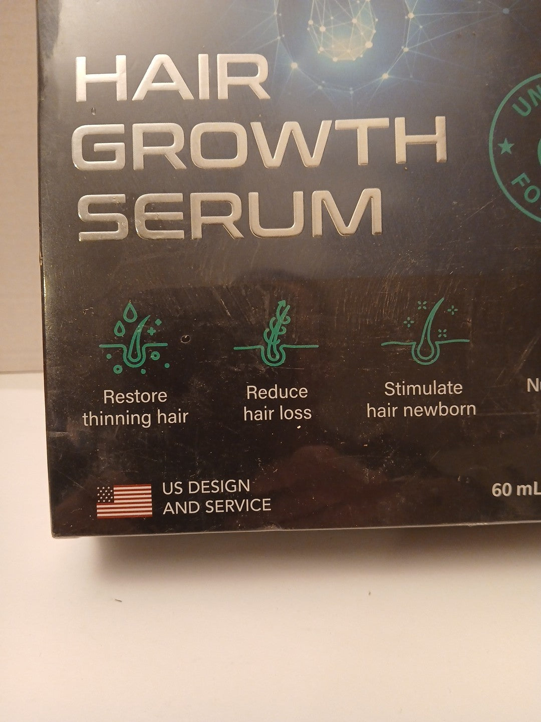 DAV Hair Growth Serum 5% Minoxidil Treatment for Men 60mL