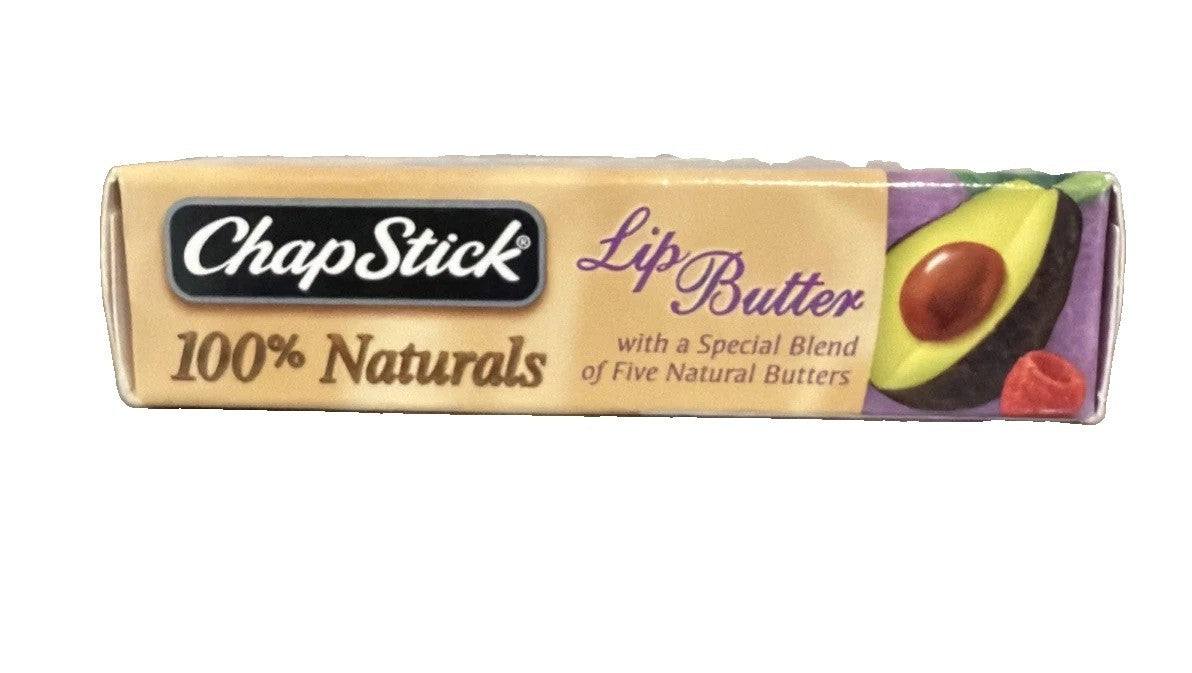 Natural Lip Butter Balm with Mango Shea Avocado Olive Raspberry Oils