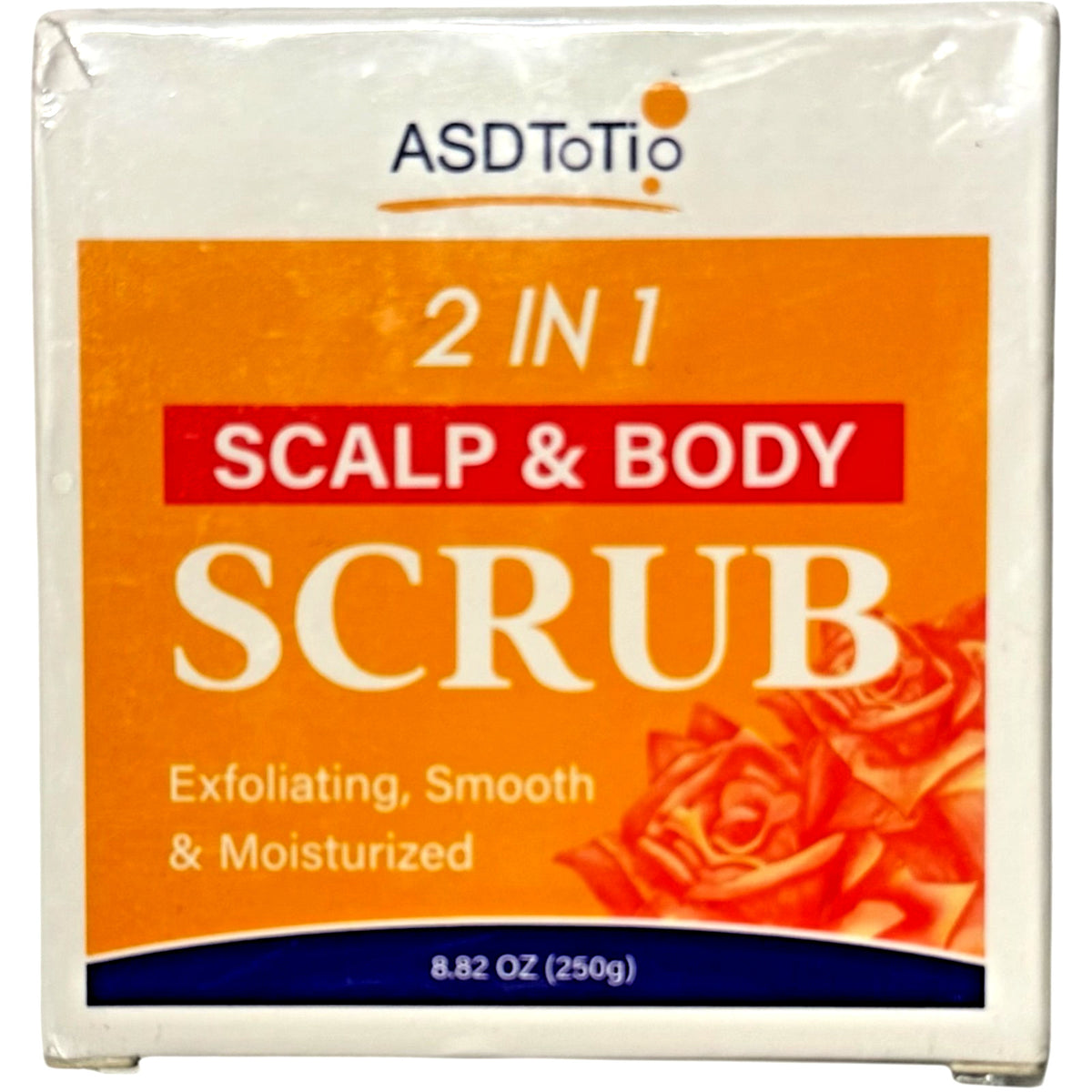 2 In 1 Scalp & Body Scrub - Exfoliating Smooth Moisturizing 8.82 oz