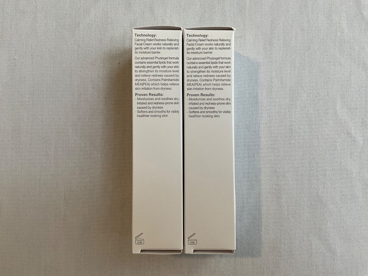 2 X PHYSIOGEL Calming Relief Redness Relieving Facial Cream 50 ml/1.7