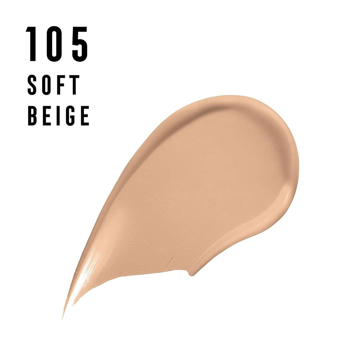 Full Coverage Liquid Foundation - 105 Soft Beige, 1.18 Oz All-Day Wear
