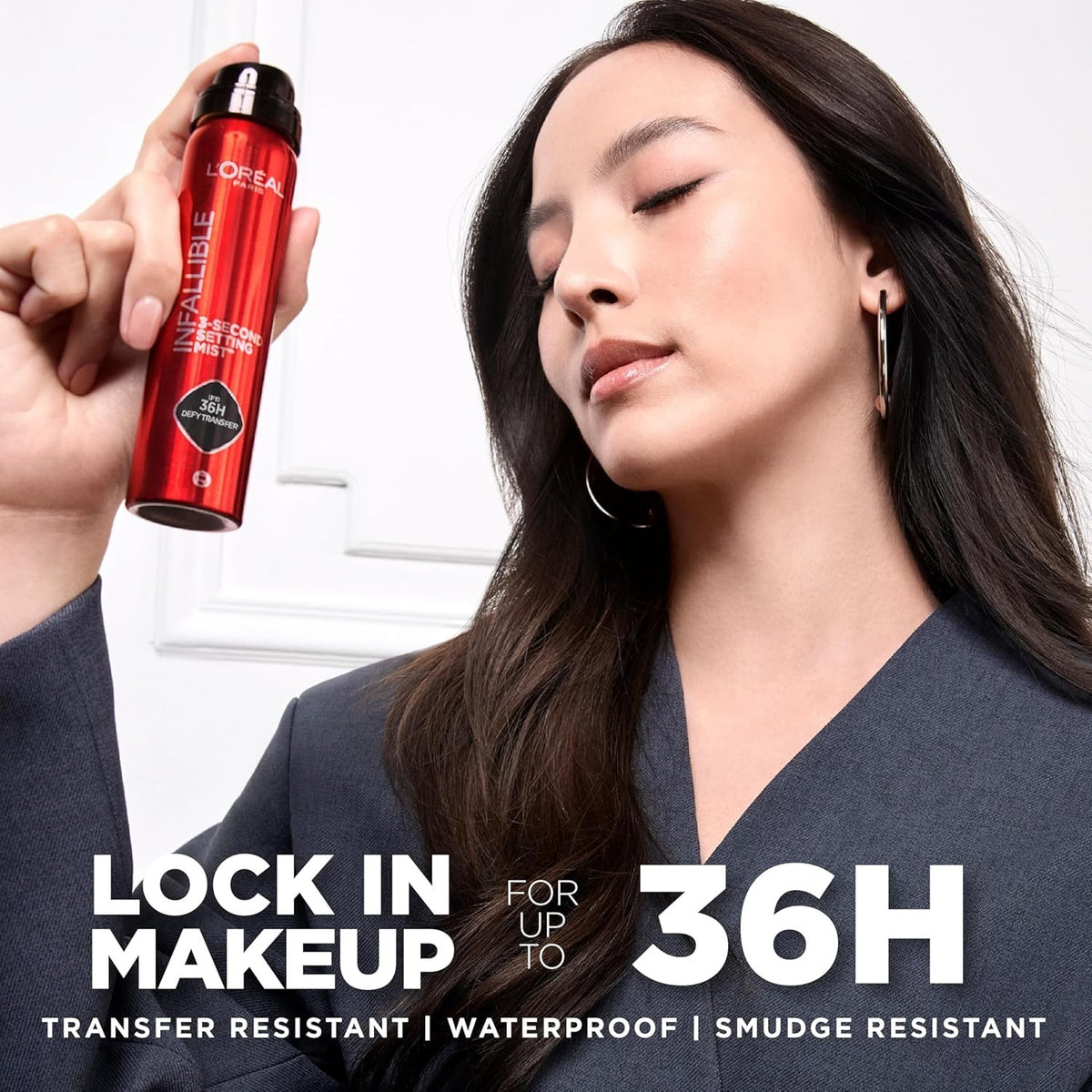Makeup Setting Spray - Long-Lasting Microfine Mist for 36H Wear