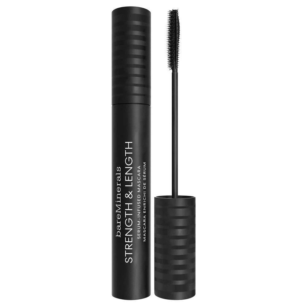 (2) Waterproof Lengthening Mascara - Vegan & Cruelty-Free, Black, 0.27oz