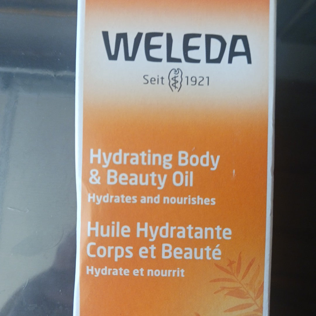 WELEDA Hydrating Body & Beauty Oil Sea Buckthorn Extracts 100 ml 3.4