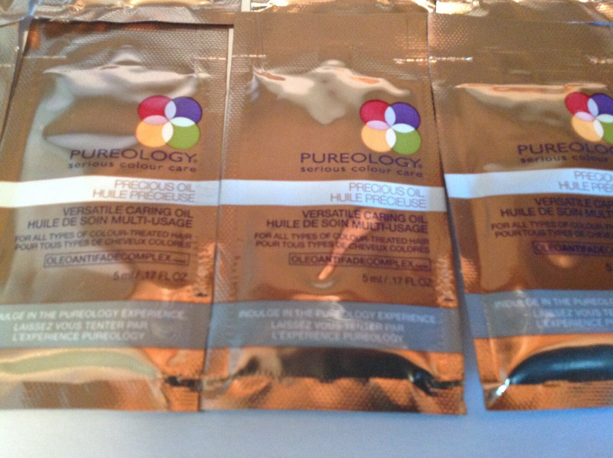 Travel Sample Pack of Pureology Precious Oil - Hair Oil for On-the-Go
