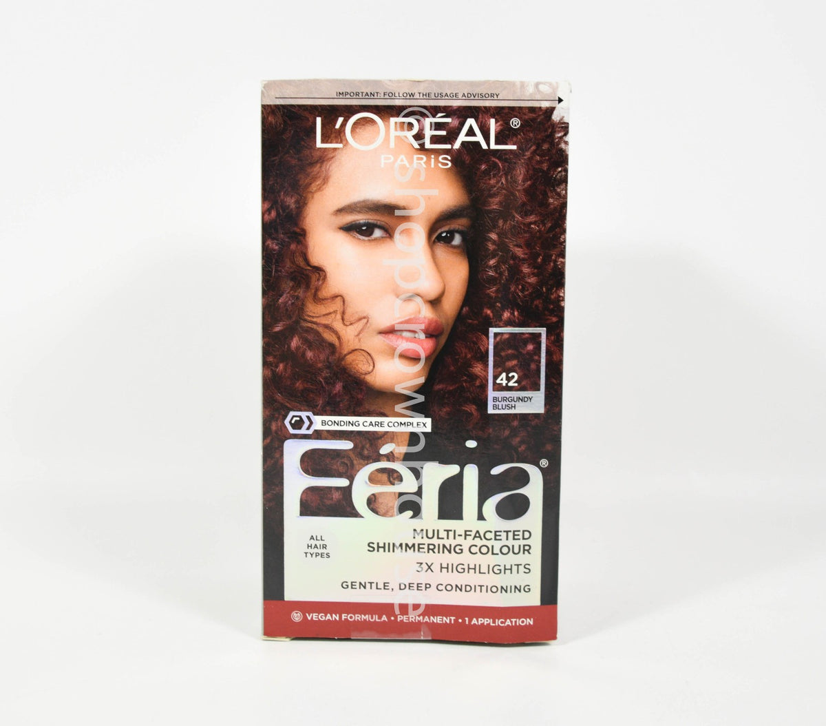 Feria Bonding Care Hair Color #42 Burgundy Blush