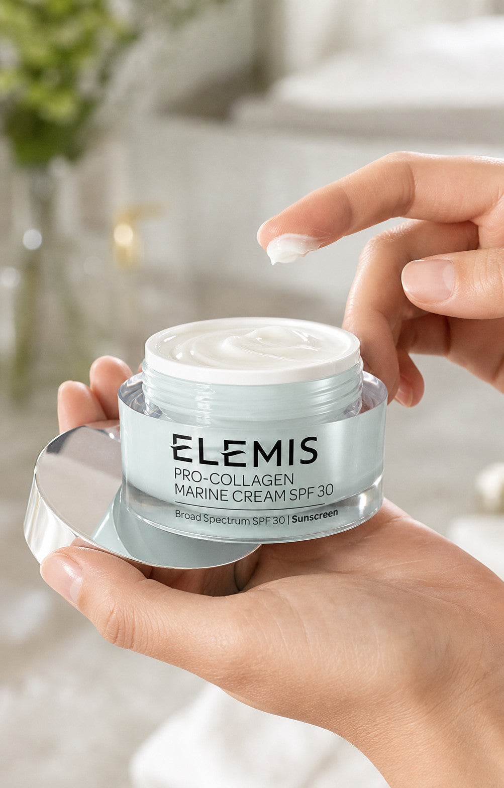 Elemis Pro-Collagen Marine Cream SPF 30 Moisturizer 50ml - Anti-Aging Sun Protection