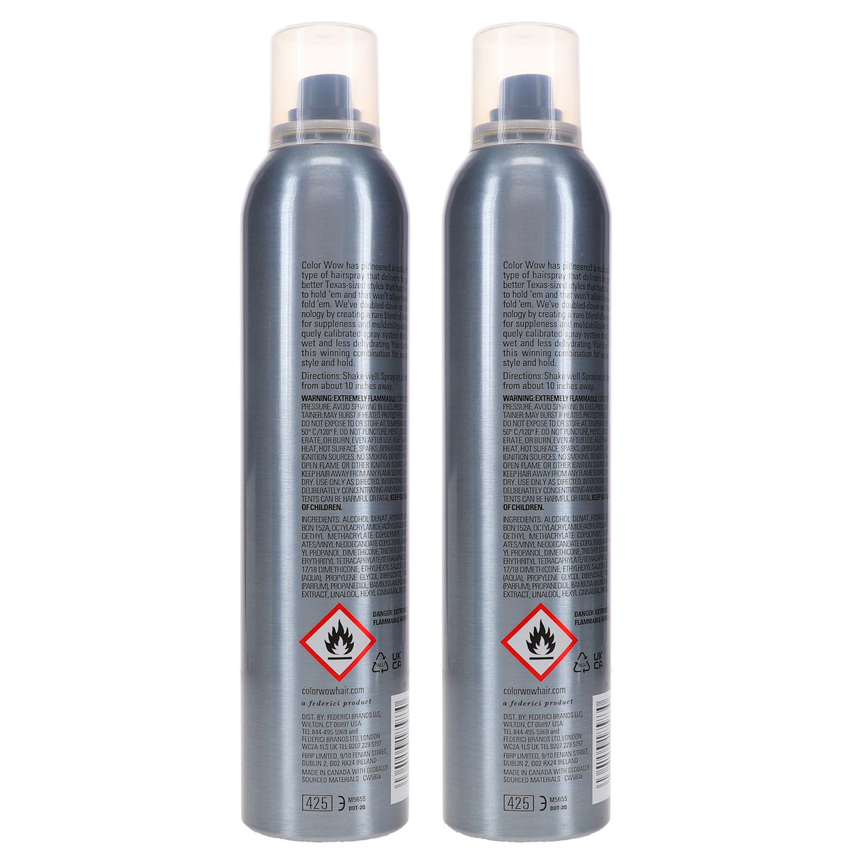 Hairspray 8.8 oz Big Hold Styling Spray for Humidity & Wind - 2 Pack