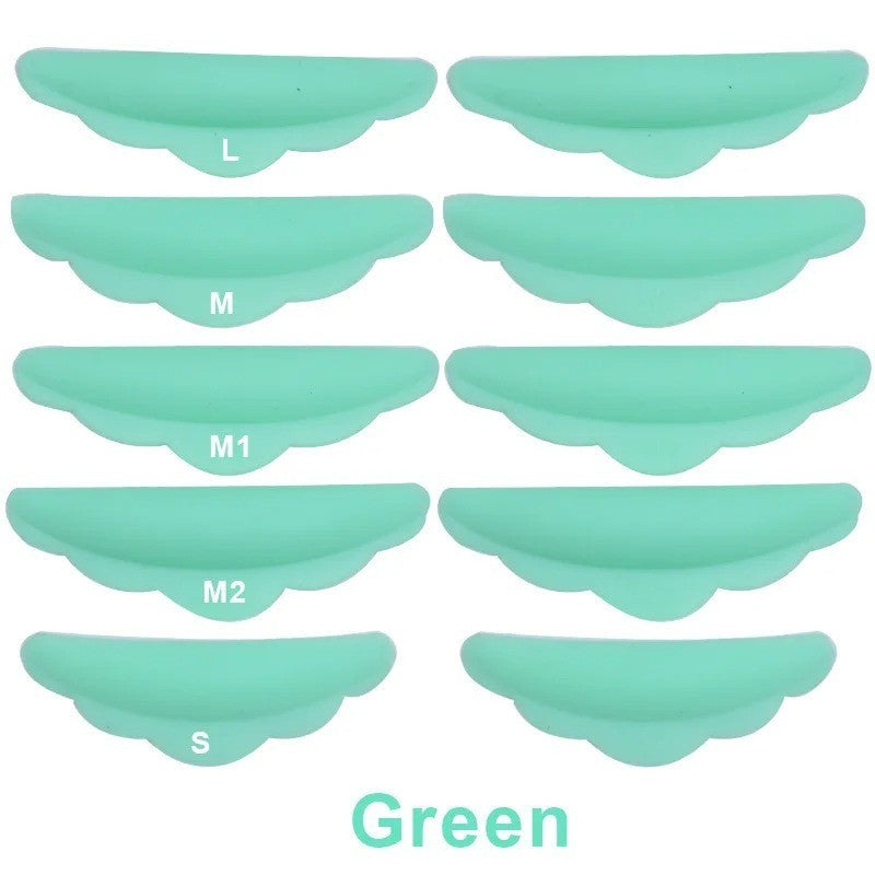 Silicone Lash Pad Set for Eyelash Extension Application - Small Size, US