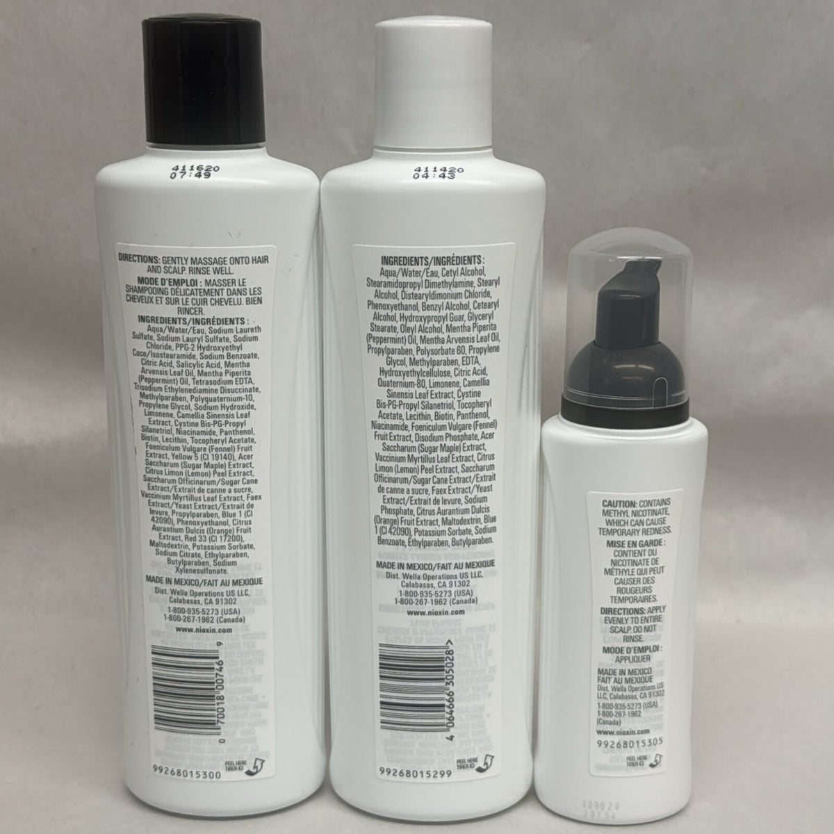 Nioxin Pro Clinical System 4 Haircare Set for Colored Dry Damaged Hair
