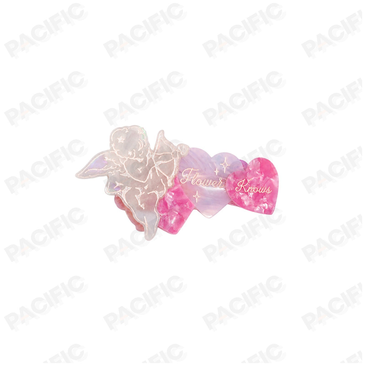 Flower Knows Strawberry Rococo Hair Clip Pink Blue Purple 3 Colors US