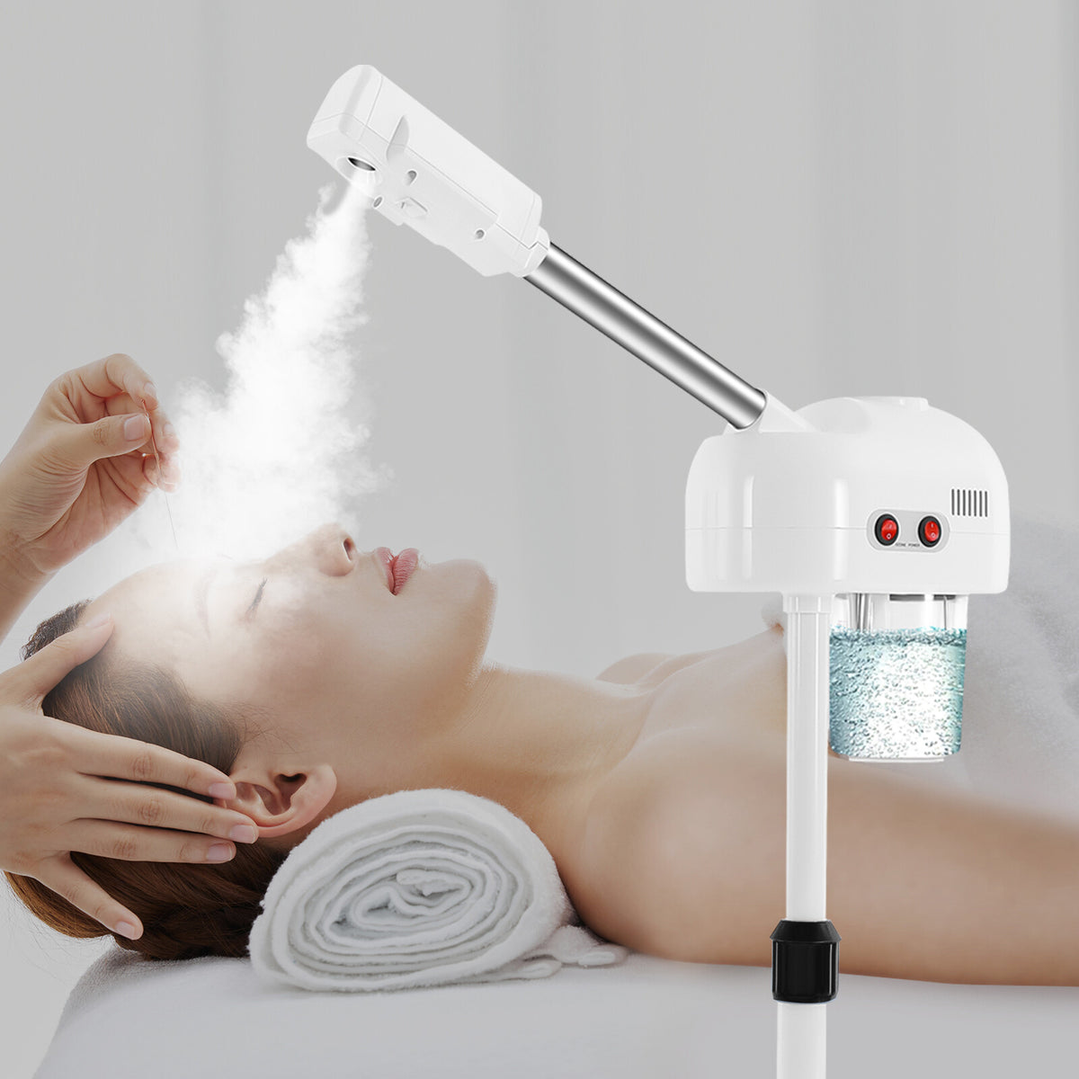 Facial Steamer with Ozone & Steam - Professional Spa Skin Care