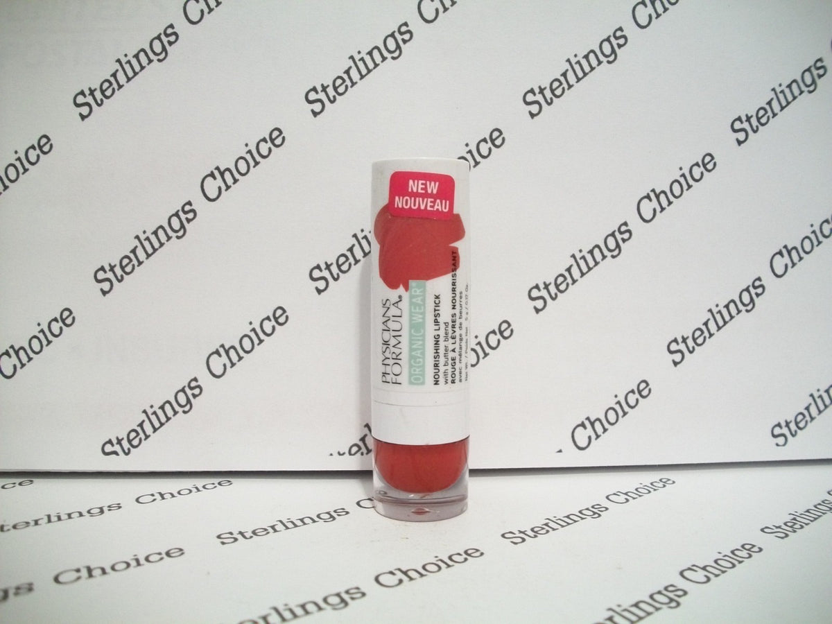 Organic Wear Lipstick Goji Berry - Nourishing Hydrating Lip Color