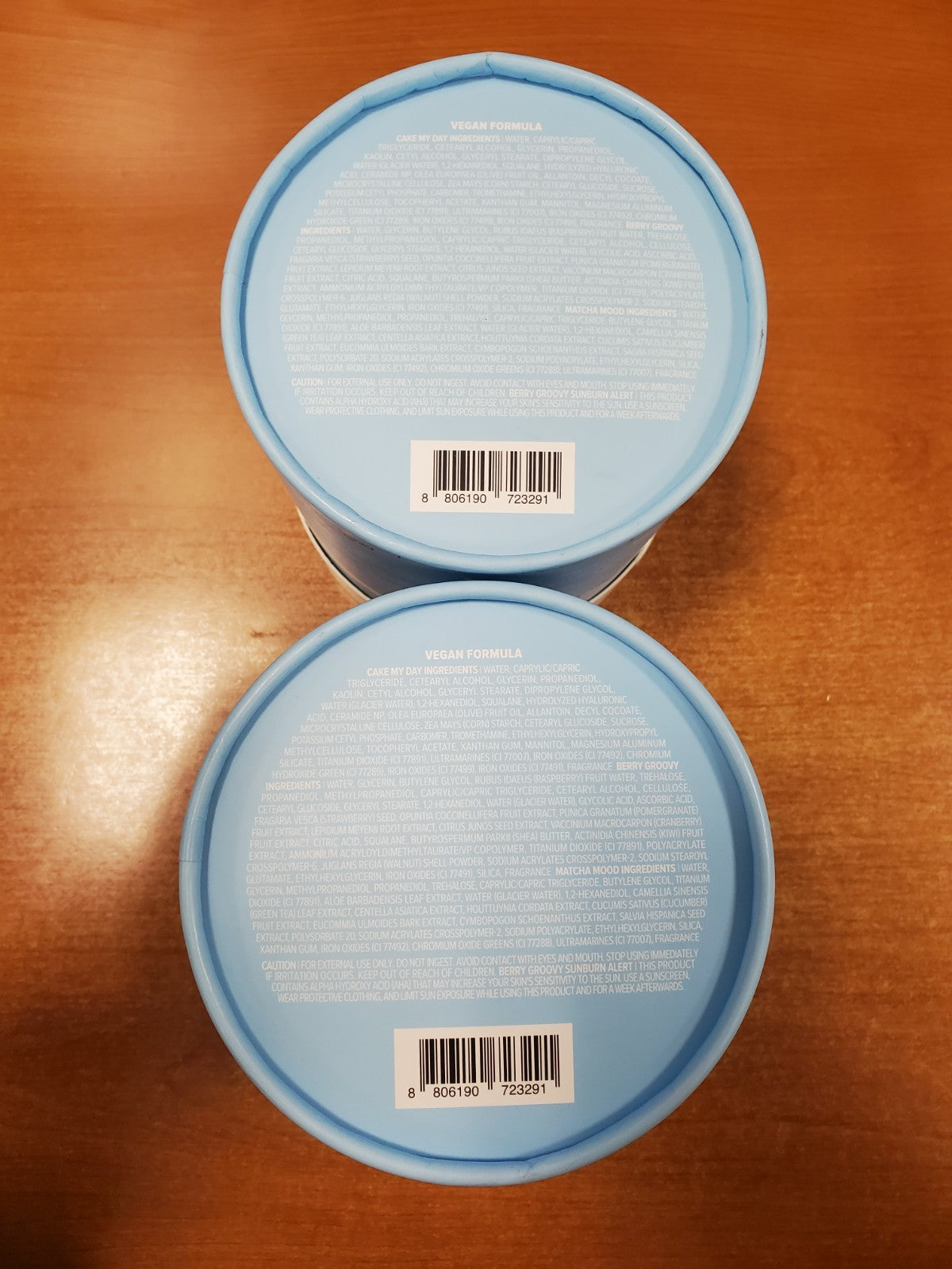 Ice Cream Mask & Headband Set - Hydrating & Brightening Skincare, 2 Pack