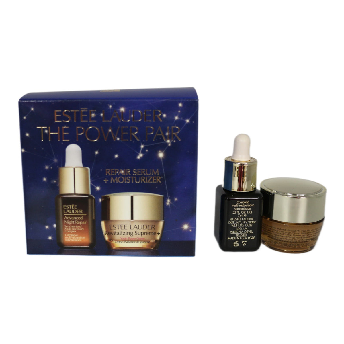 Estee Lauder Night Repair Serum & Moisturizer Mini Set - 7ml Each