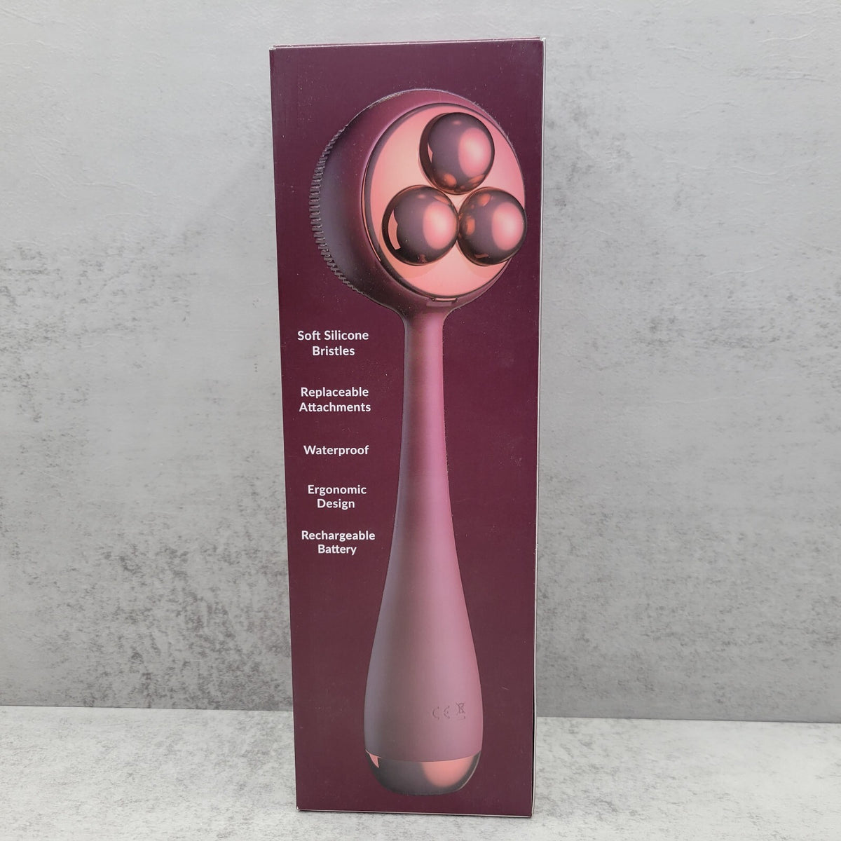 PMD Clean Body Smart Cleansing Device with Silicone Brush - Berry NEW™