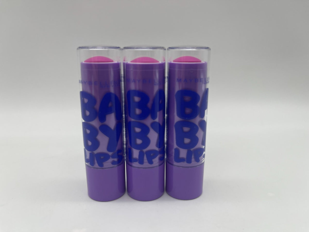 Maybelline Baby Lips Pink Wishes Lip Balm Set - 3 x 0.15 oz Refill Sticks