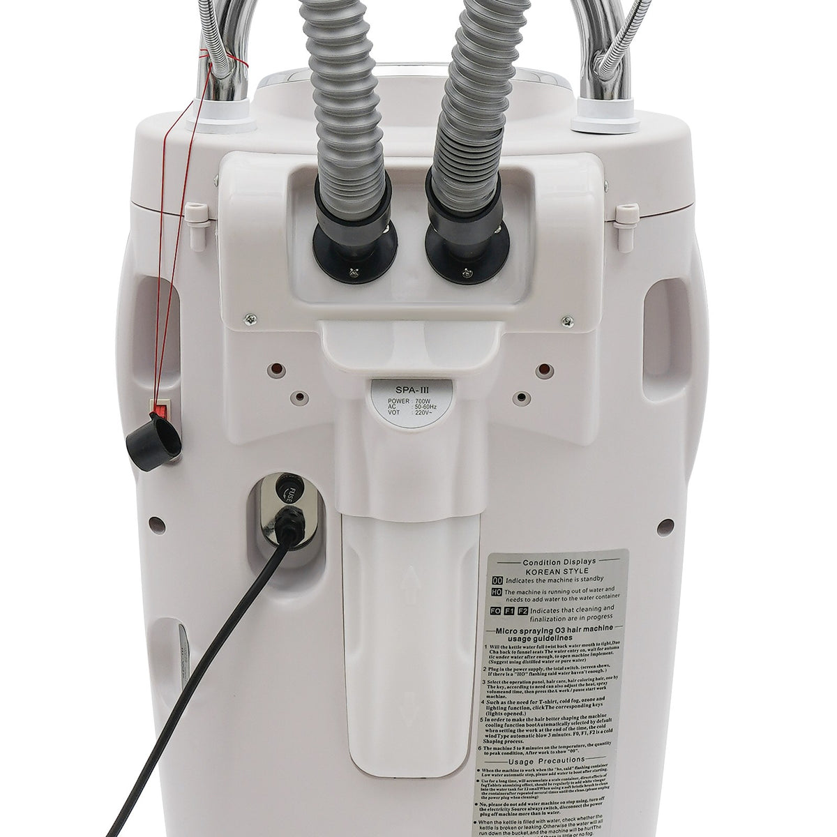 Professional Hair Treatment Steamer - Freestanding Salon Hair Care Equipment