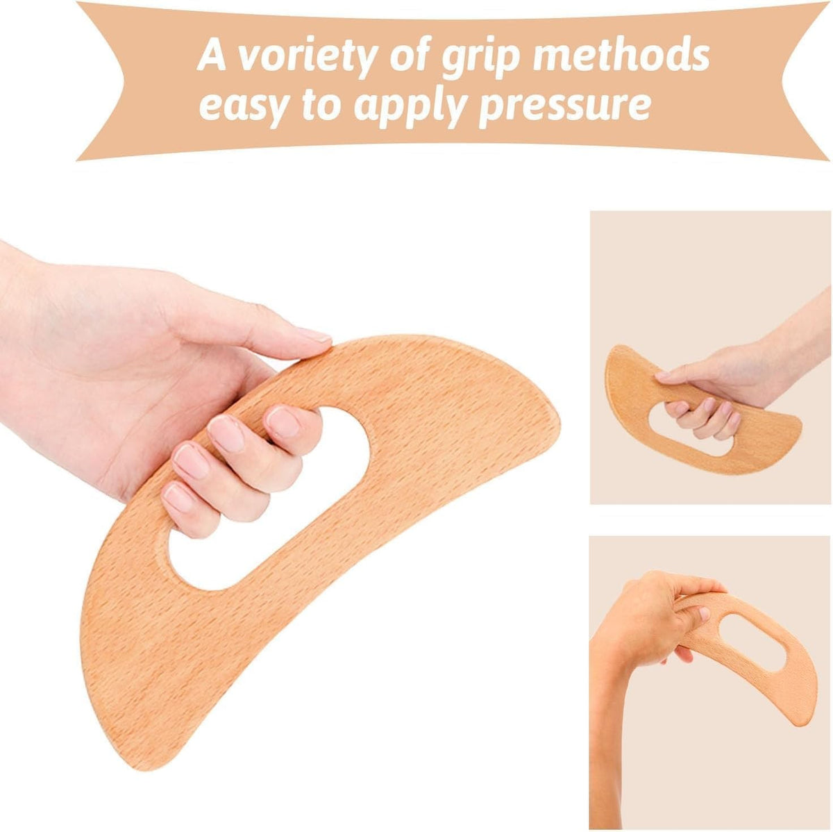 Stainless Steel Guasha Massage Tool Set for Physical Therapy & Deep Tissue Relief