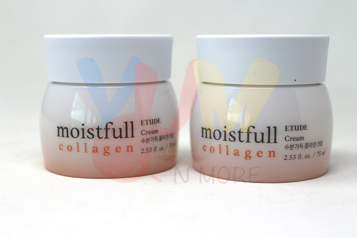 Moistfull Collagen Cream - Hydrating Facial Moisturizer 2.53 oz x 2