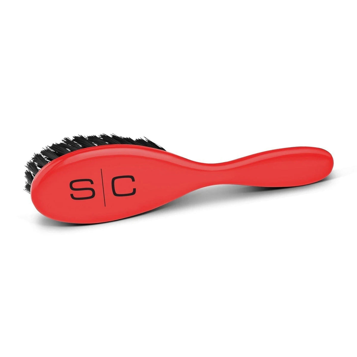 Professional Hair Fading and Cleaning Brush - Soft Nylon Bristles, Red