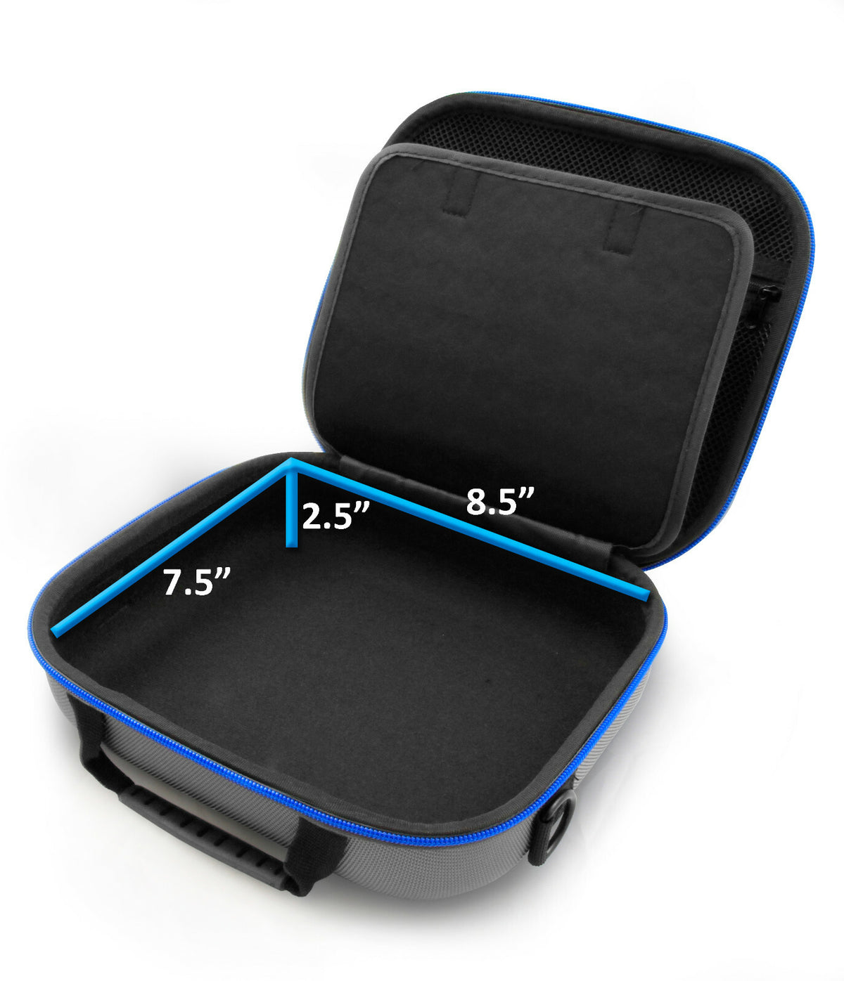 Nail Stamper Travel Case - Protective Hard Shell Organizer for Nail Art Supplies